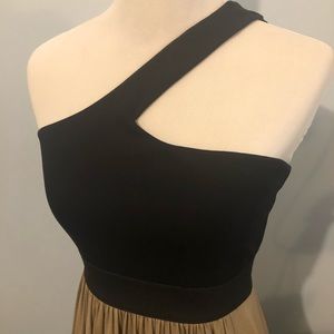 Venus 2 tone floor length dress.